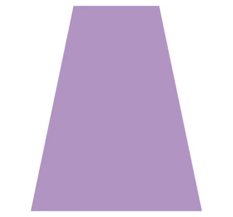 Purple vinyl rug in lilac violet solid color - TenStickers