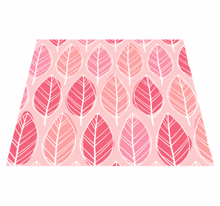 Pink vinyl rug pink birkenwald - TenStickers