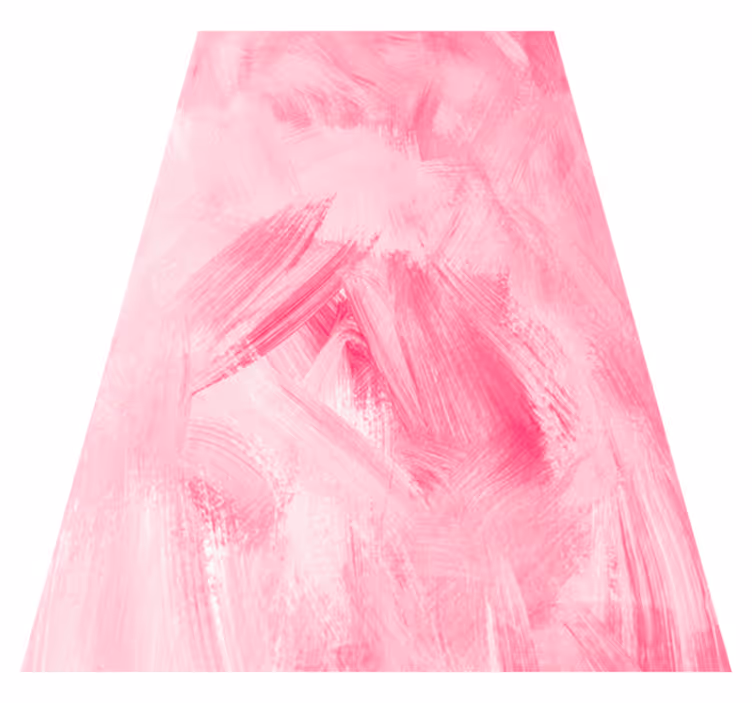 Pink vinyl rug with dark pink brush strokes - TenStickers