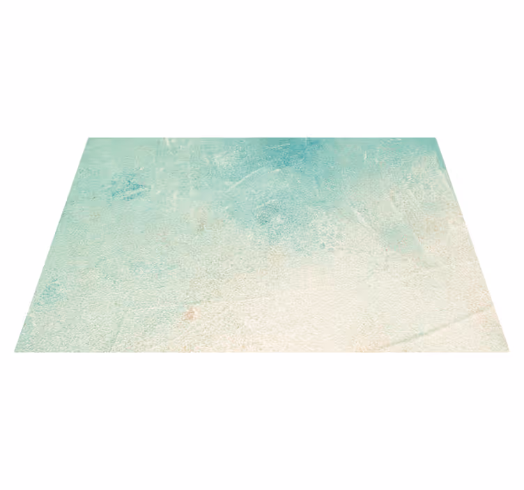 Aqua Textured Surface textured vinyl rug - TenStickers