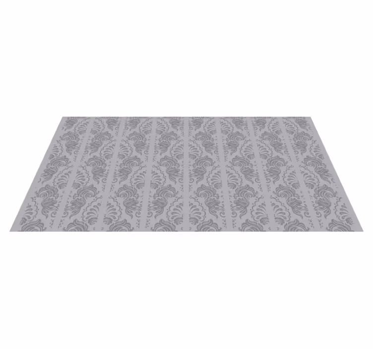 Subtle ornament vintage vinyl rugs - TenStickers