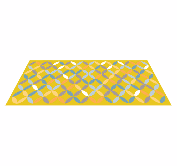 Scandinavian style vinyl rug - TenStickers