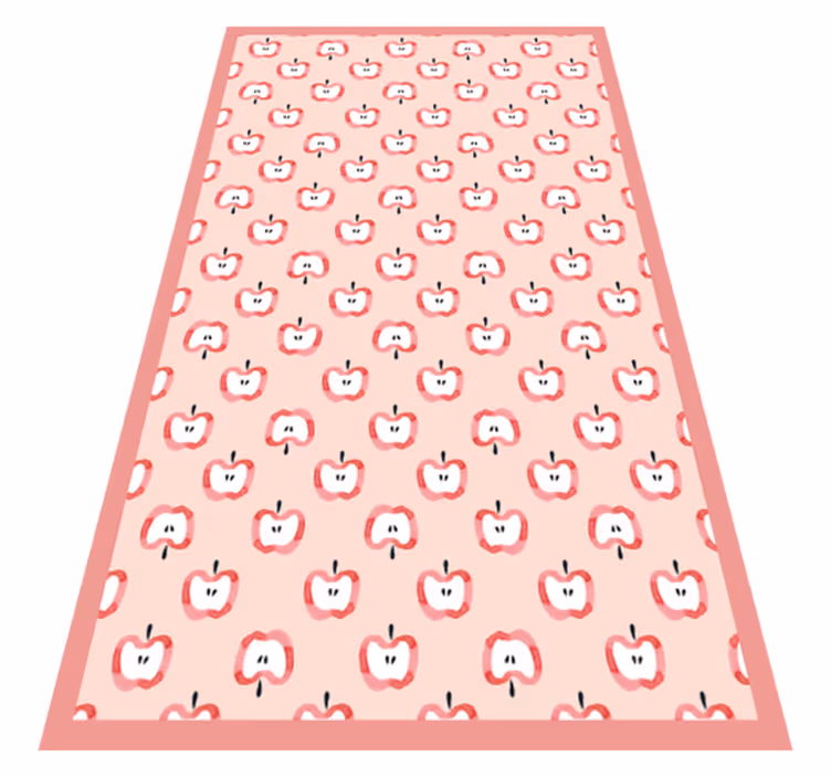 Playful Nursery Motifs kids vinyl rug - TenStickers