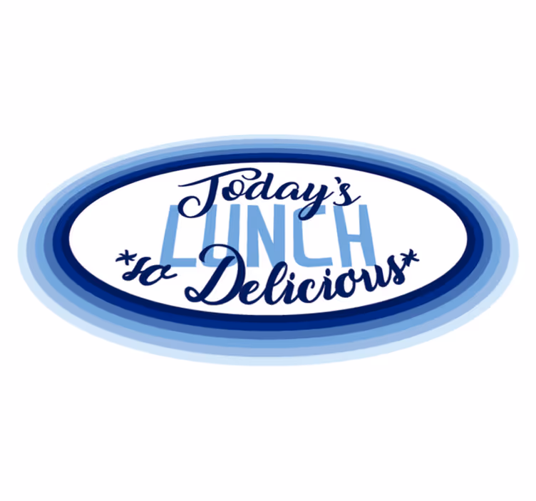 Lunch So Delicious custom rug - TenStickers
