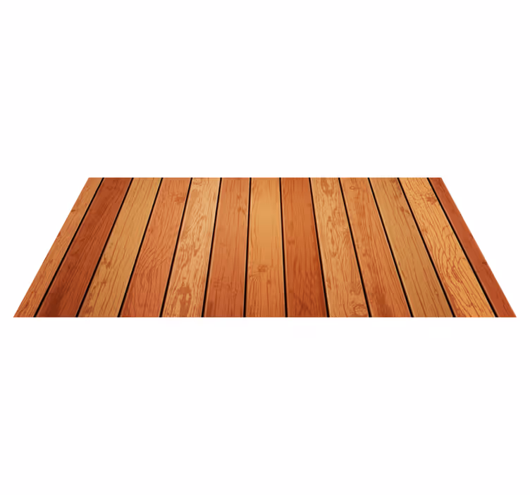 Wood Texture hallway runner - TenStickers