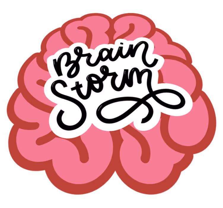 Brain storming custom rug - TenStickers