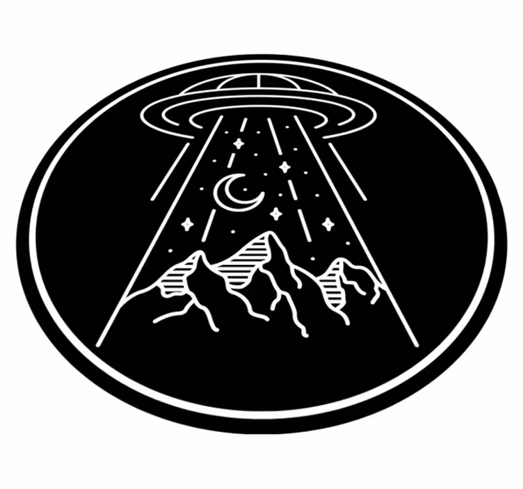 Ovni adventure theme kids vinyl rug - TenStickers