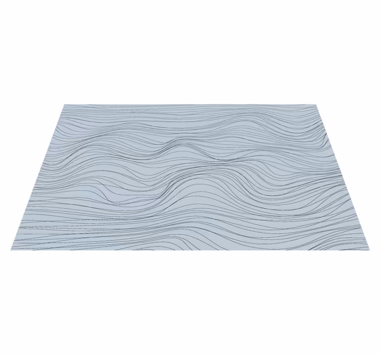 Gray minimalistic stripes stripes carpet - TenStickers