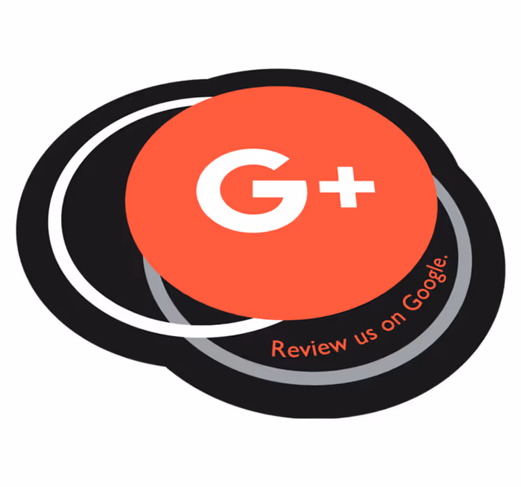Review us on Google custom rug - TenStickers