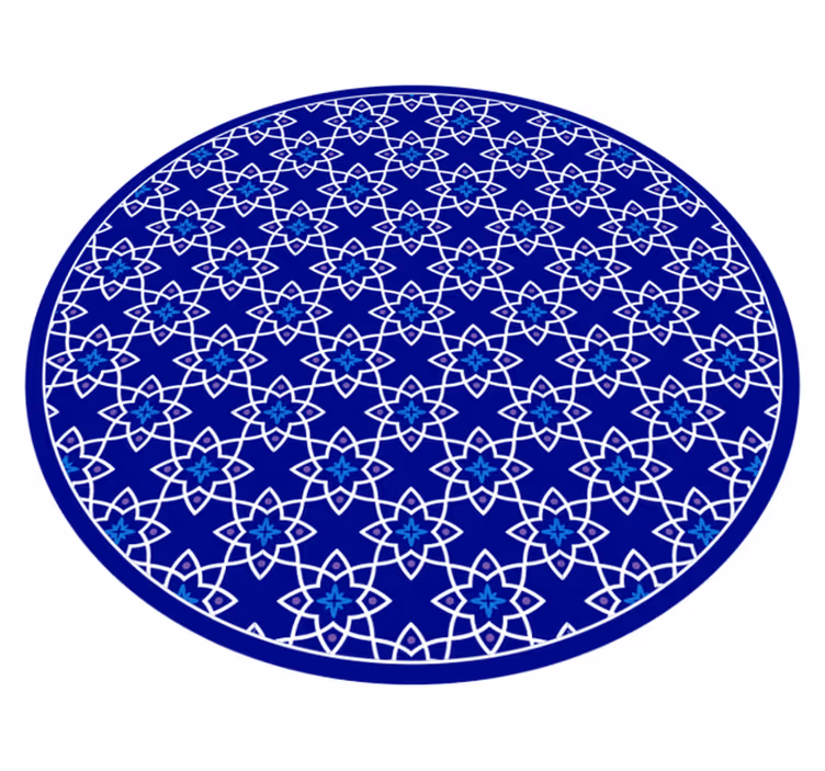 Navy blue barcelona kitchen kitchen floor tiles - TenStickers