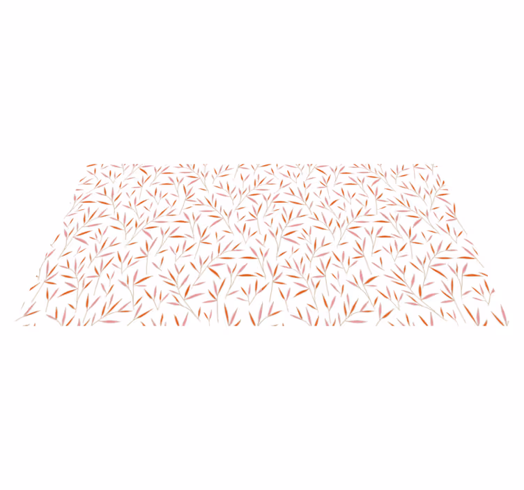Chinese forest nature vinyl rug - TenStickers