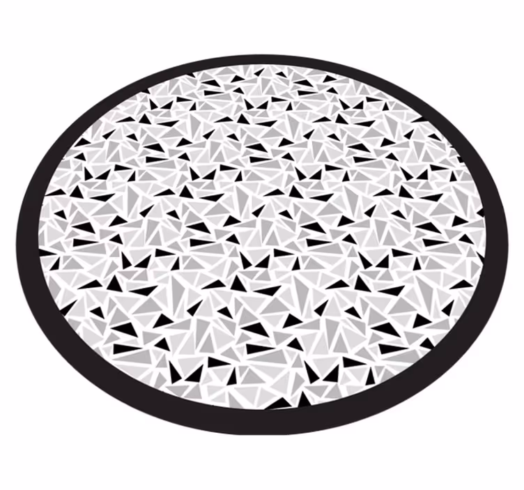 Mosaic c area rug mosaic floor tiles - TenStickers