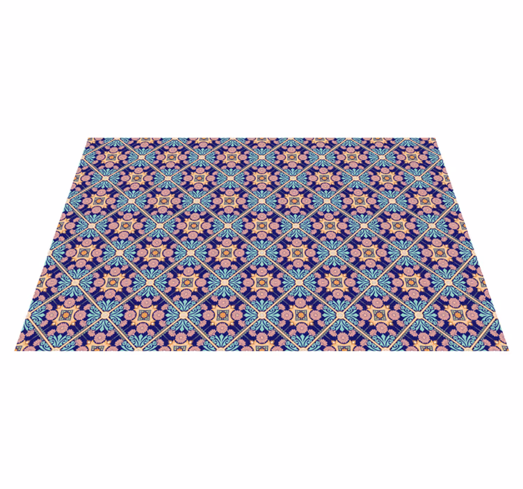 Mediterranean style tiles  tile carpet - TenStickers