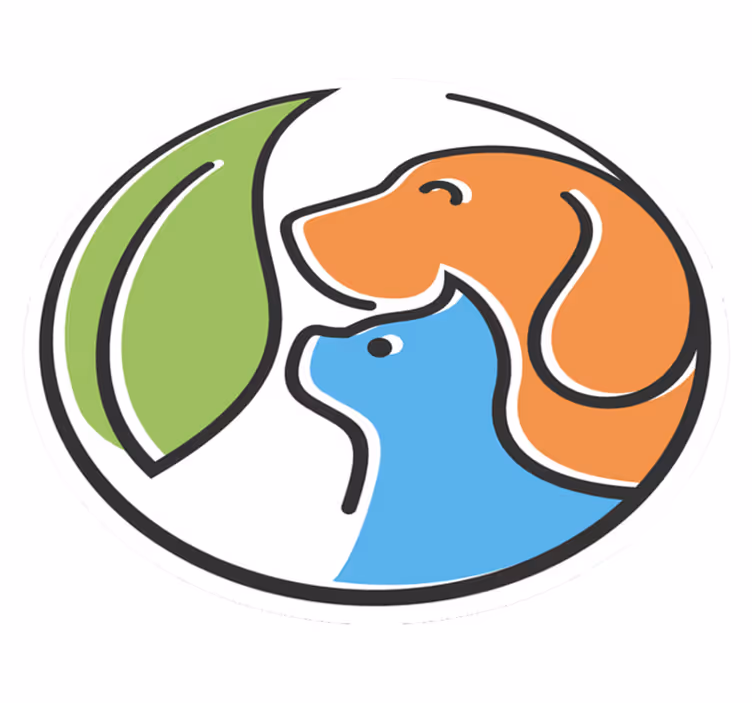 Conceptual creature visages animal vinyl rug - TenStickers