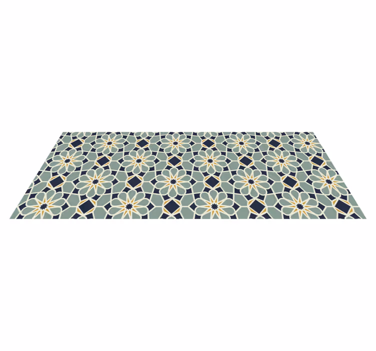 Stars with different shapes living room rug - TenStickers