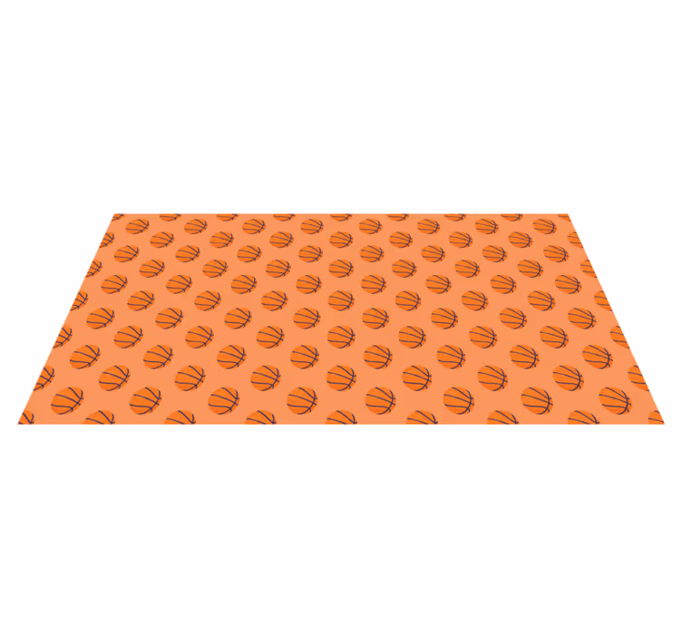 Basketball Concept game vinyl rug - TenStickers