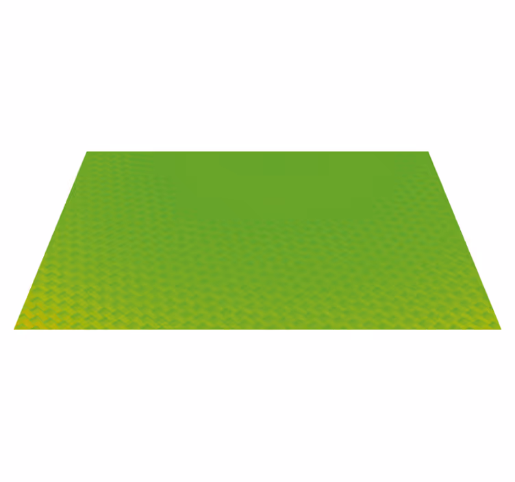 TEXTURED GREEN SURFACE wood effect vinyl rug - TenStickers