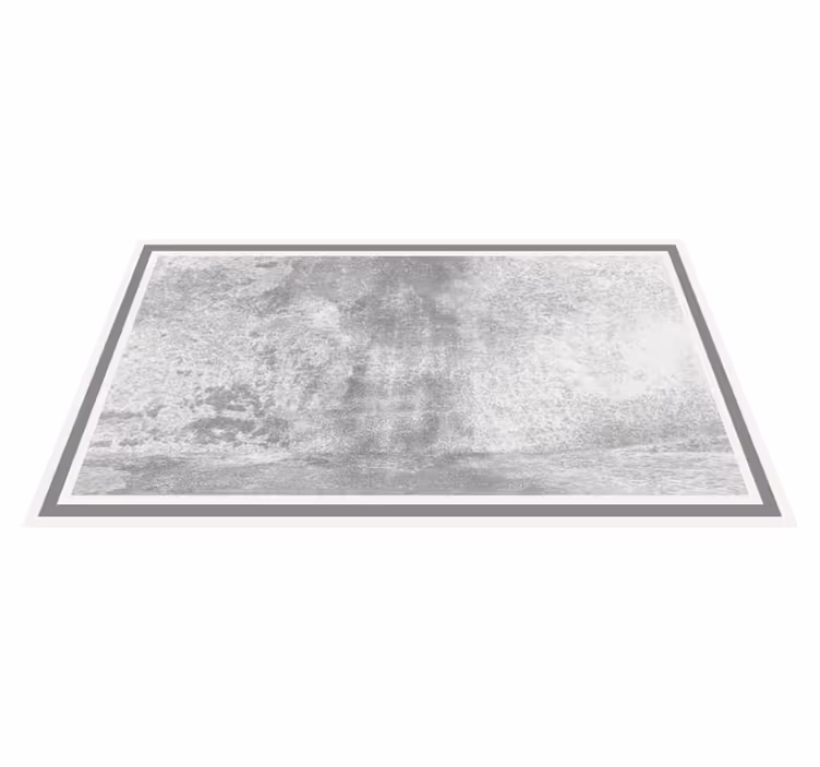 Minimalistic solid grey stone stone floor tiles - TenStickers