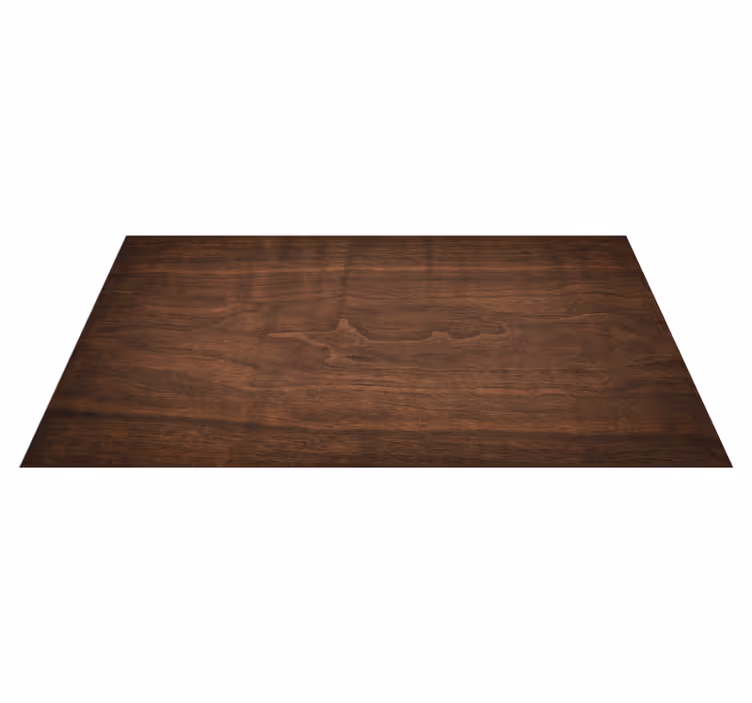 Rich Walnut Texture wood effect vinyl rug - TenStickers