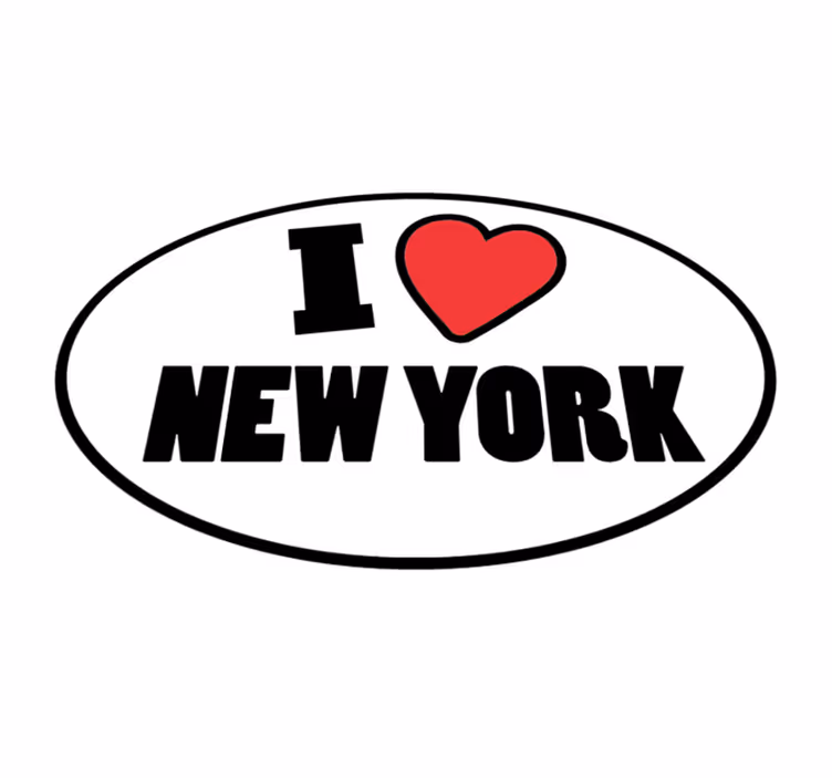Custom rug i love new york - TenStickers