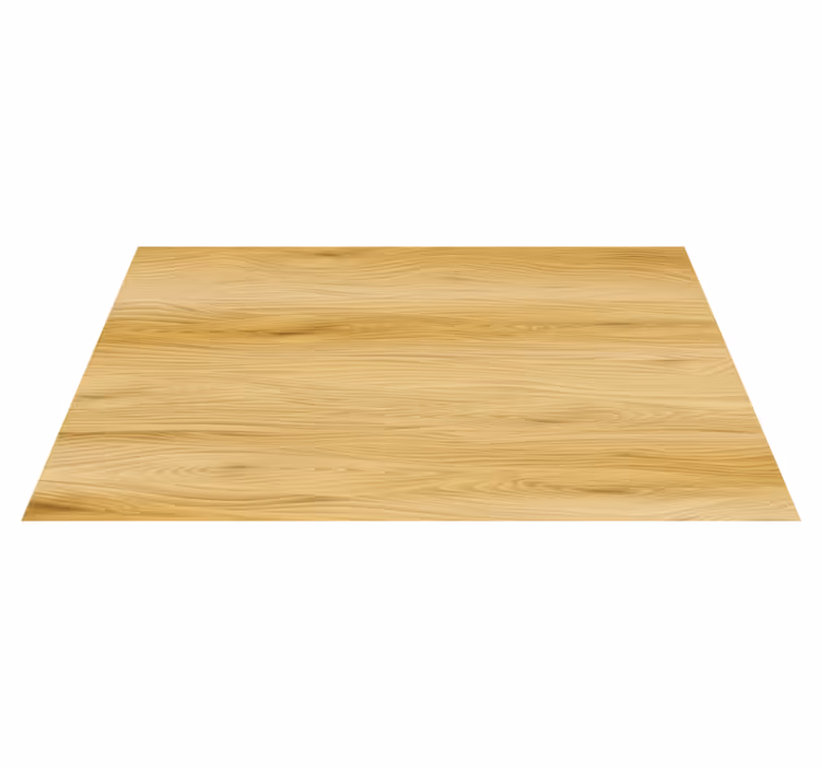 Wood effect vinyl rug with organic timber finish - TenStickers