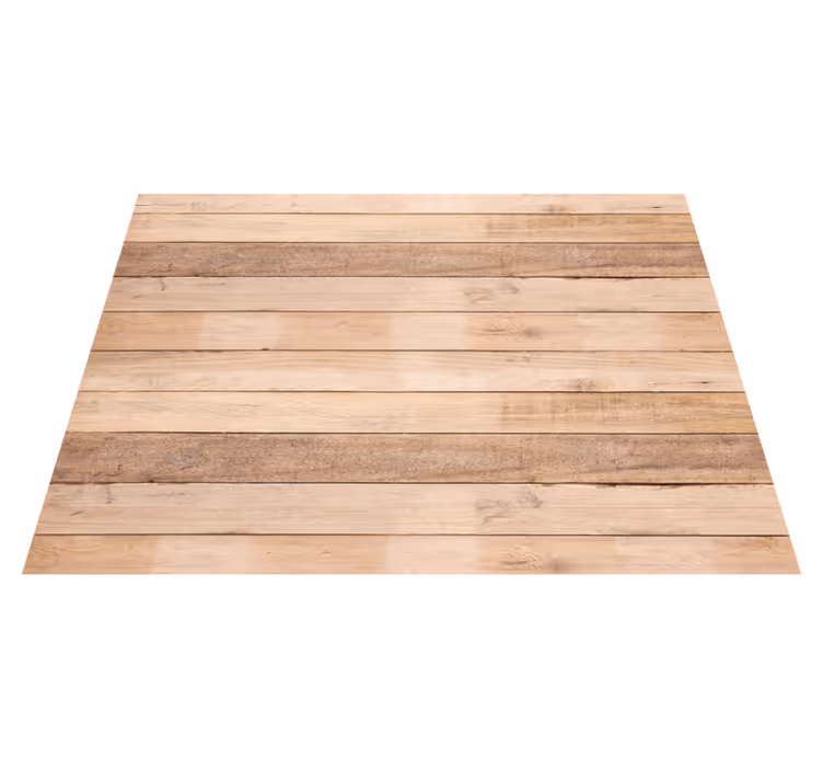 Plank Style wood effect vinyl rug - TenStickers