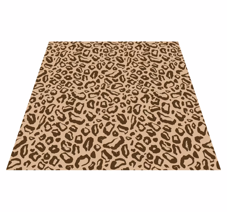 Big and small leopard spots animal rug - TenStickers