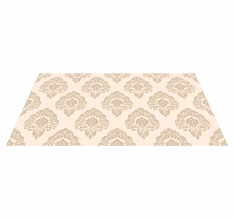 Classic Ornate Pattern modern vinyl rug - TenStickers