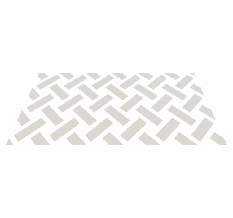 Chevron Pattern geometric rug - TenStickers