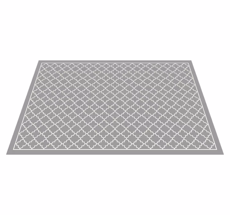 Moroccan Trellis minimal rug - TenStickers