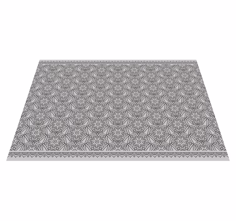 Mandala Symmetry mandala carpet - TenStickers