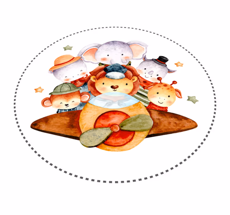 Children's Companions playroom carpet - TenStickers