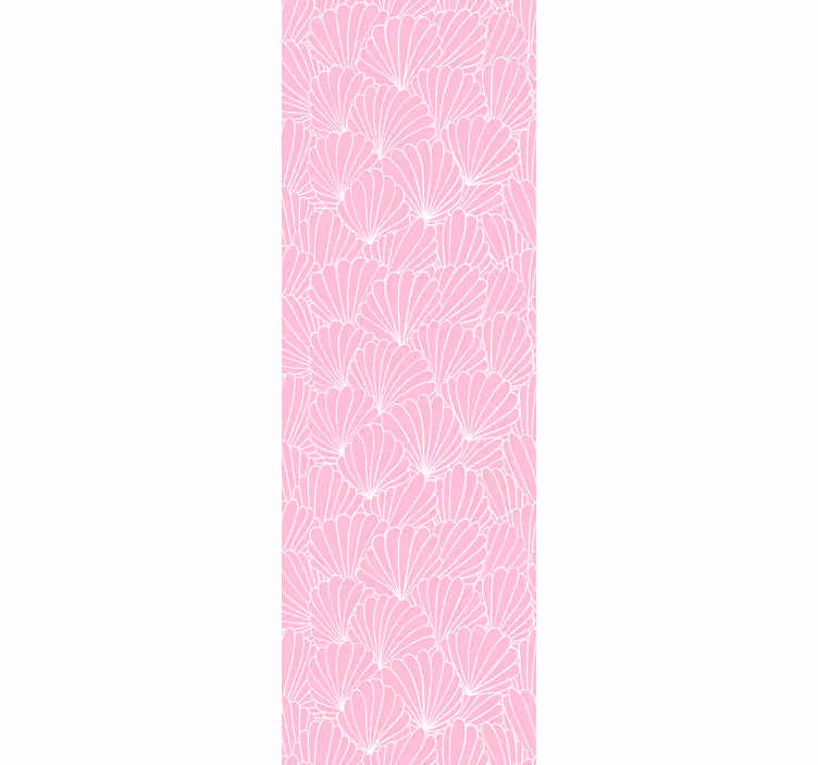 Soft Petal Patterns floral wallpaper - TenStickers