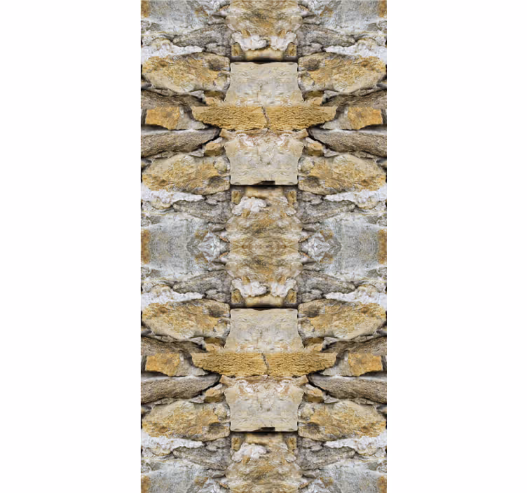 Realistic image stone effect wallpaper - TenStickers
