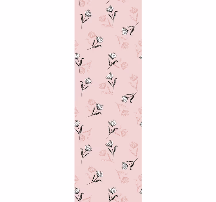Timeless Floral Elegance flowers wallpaper - TenStickers