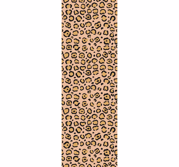 Leopard print wallpaper chic elegant design - TenStickers