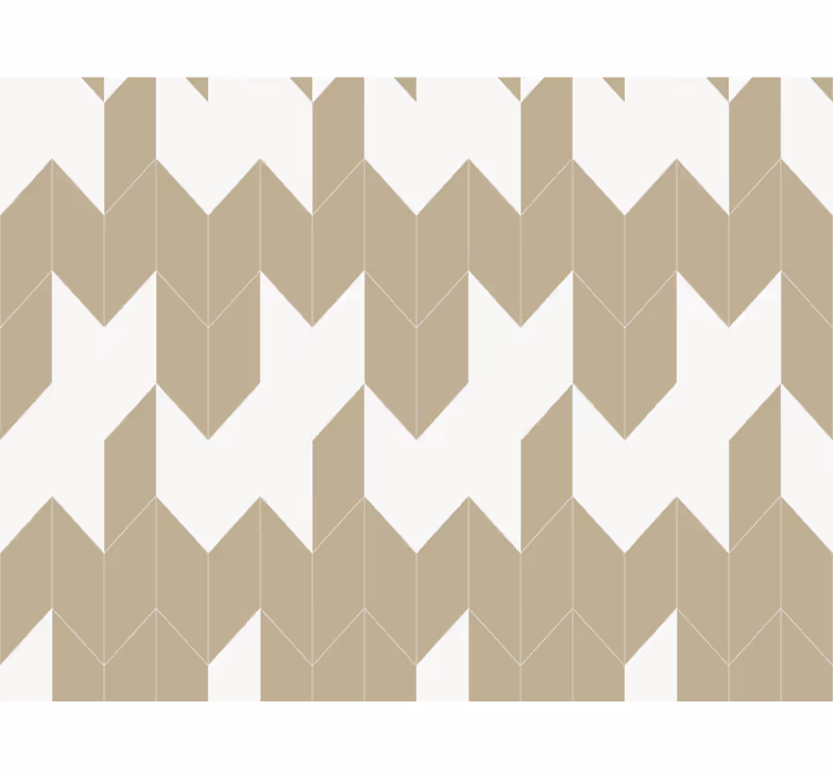 Chevron Shape Design wallpaper geometric - TenStickers
