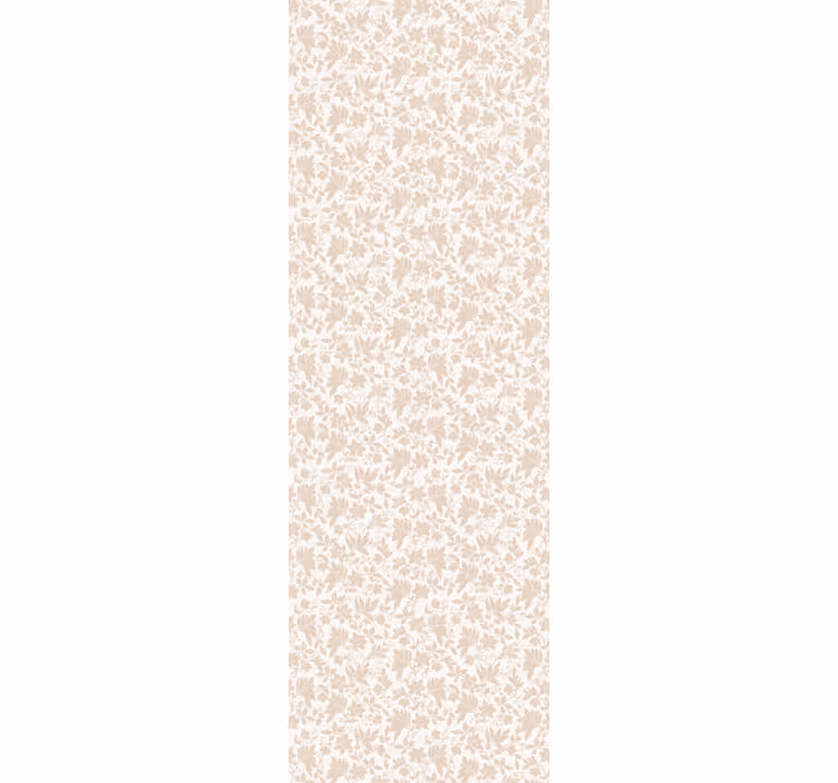 Floral wallpaper with soft floral texture - TenStickers