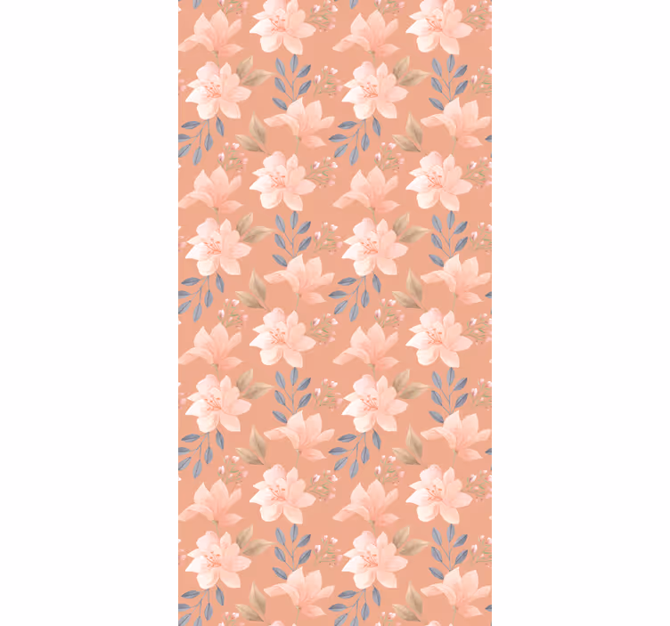 Blossom cascade flowers wallpaper - TenStickers