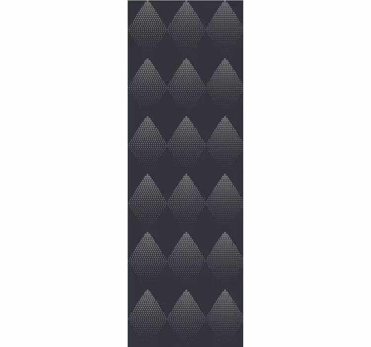 Elegant diamond shapes triangles wallpaper - TenStickers