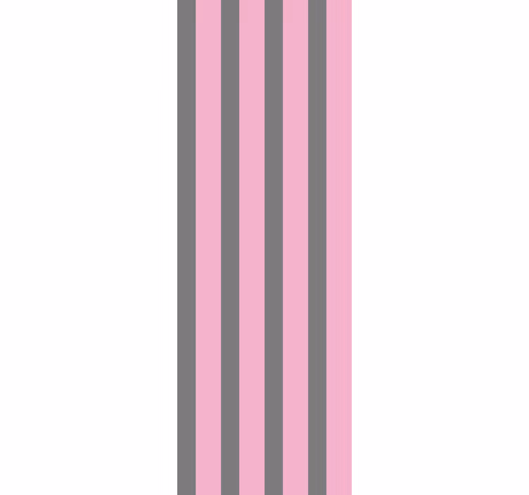 Stripes in Pink wallpaper striped - TenStickers