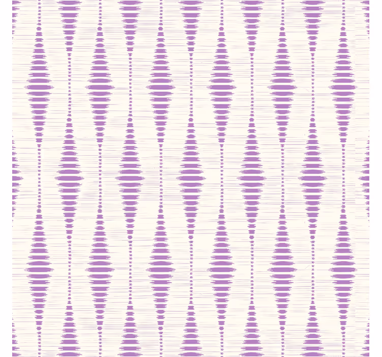 Purple rabaul ikat goemetric wallpaper - TenStickers