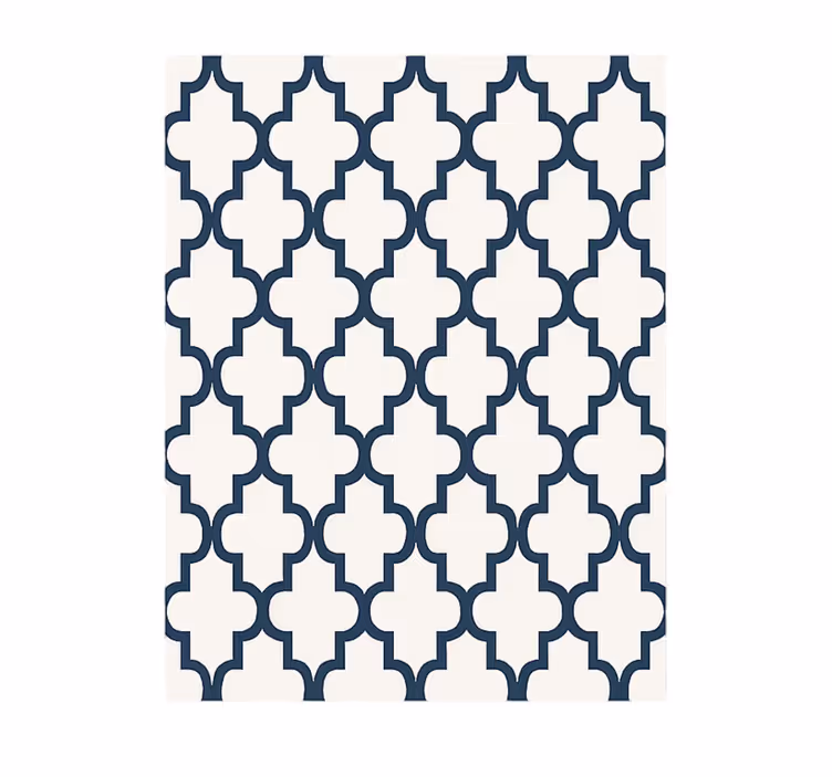 Modern geometric design wallpaper teenage bedroom - TenStickers