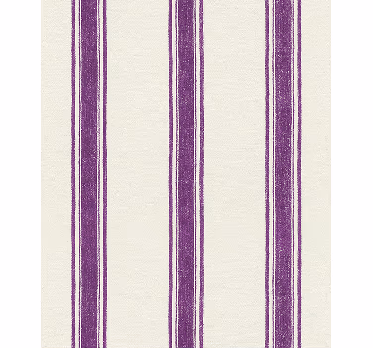 Geometric wallpaper vertical lines in purple - TenStickers