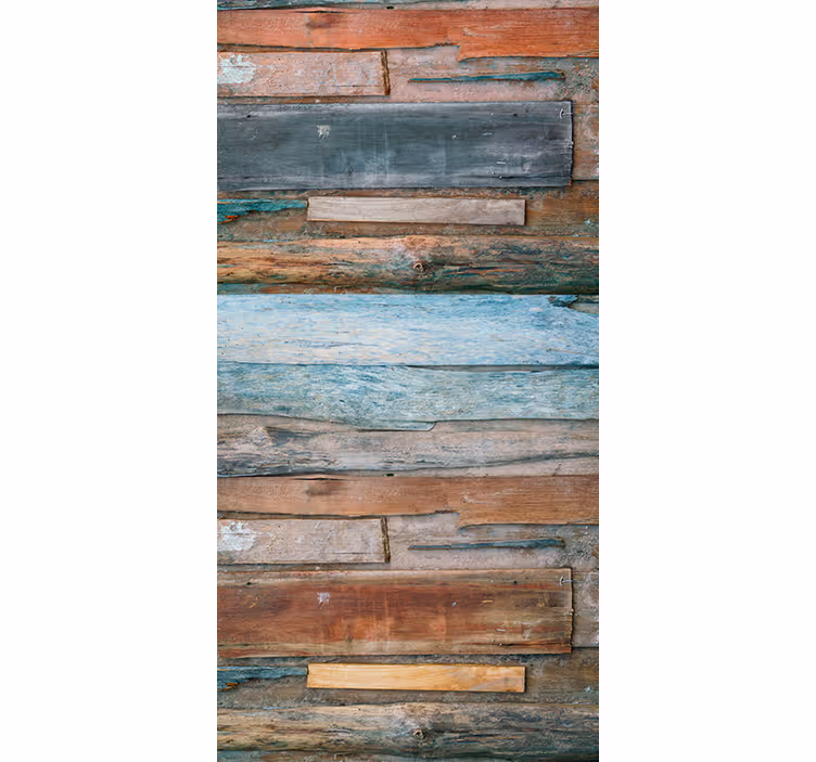 Living area wallpaper with vintage opaque effect - TenStickers