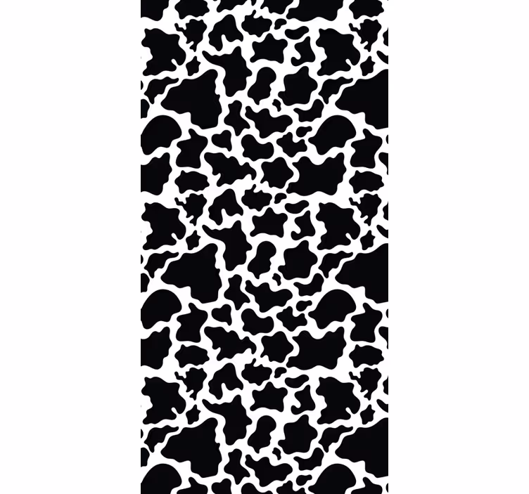Animals wallpaper cowhide pattern design - TenStickers