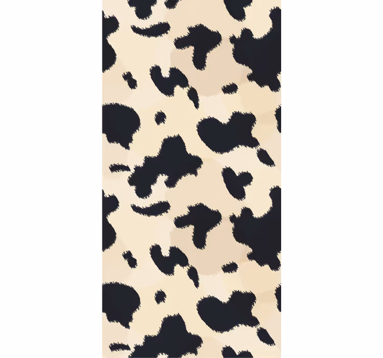 Animals wallpaper cow spot design - TenStickers