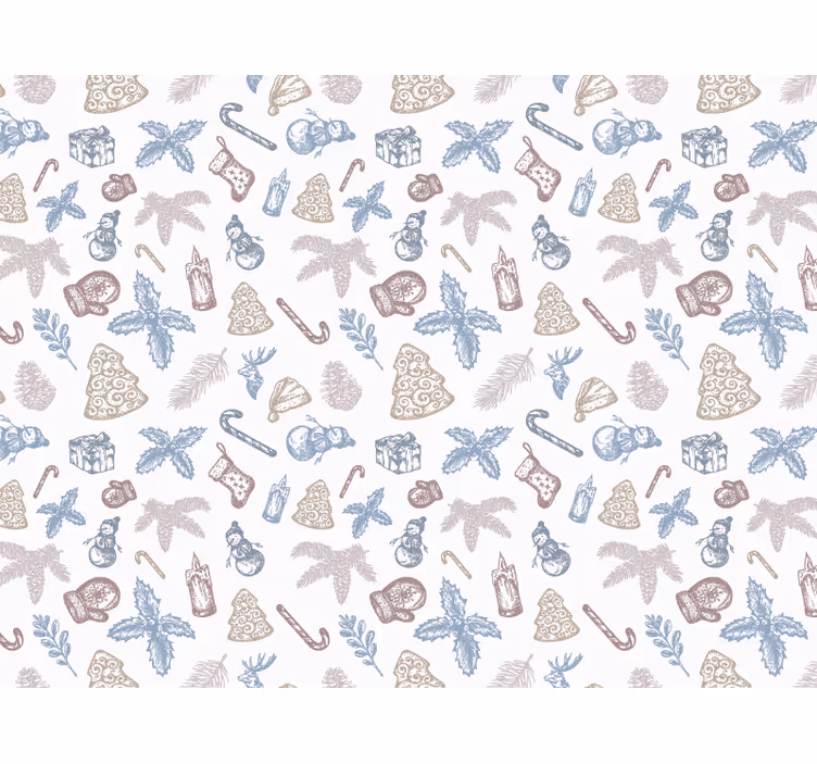Holiday christmas wallpaper for christmas season - TenStickers