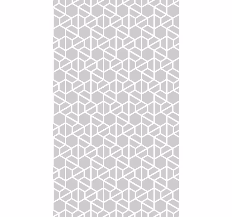 Wallpaper office in gray modern pattern - TenStickers