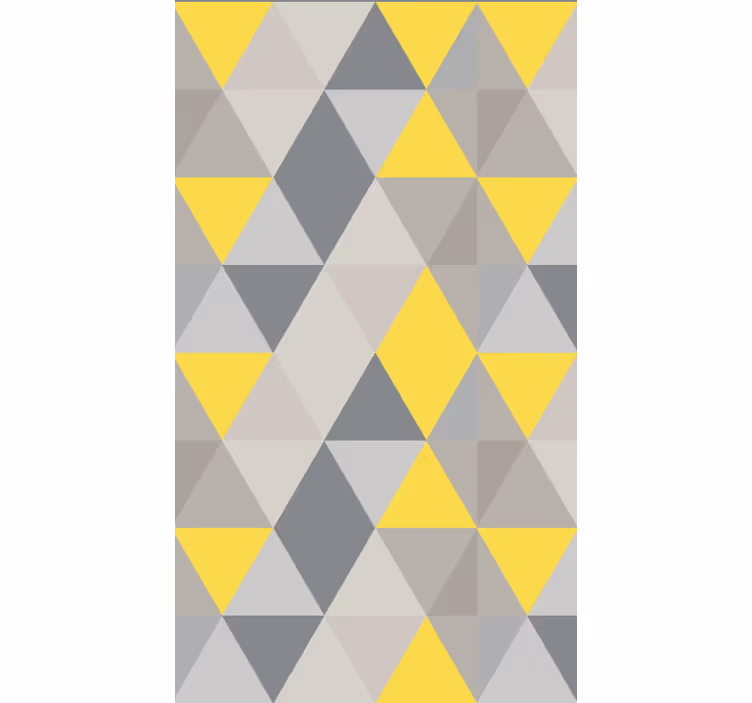Wallpaper office pantone triangles design - TenStickers